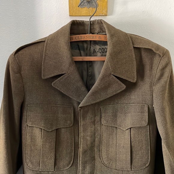 Vintage Jackets & Coats Vintage Green Army Jacket Poshmark
